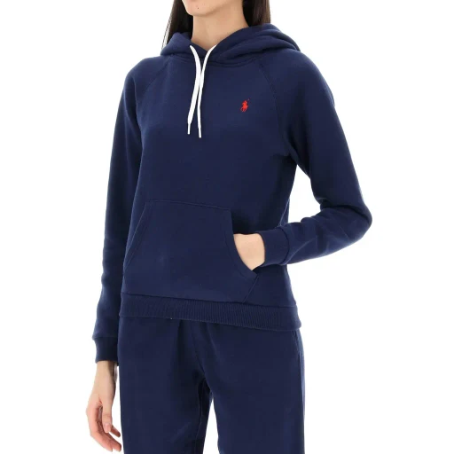 Polo Pony Drawstring Hoodie