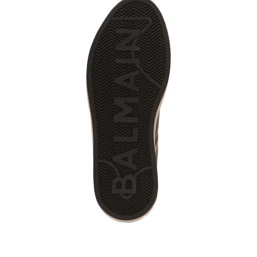 Balmain Low Top Monogrammed Sneakers