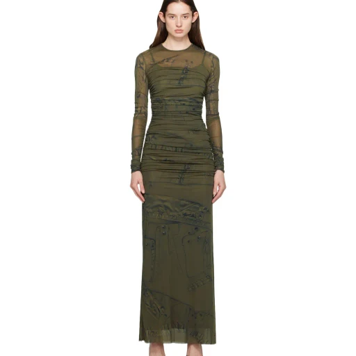 Pattern Printed Dress
