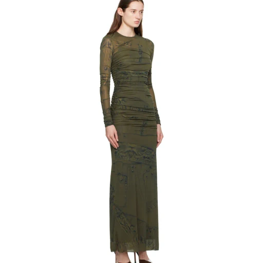 Pattern Printed Dress