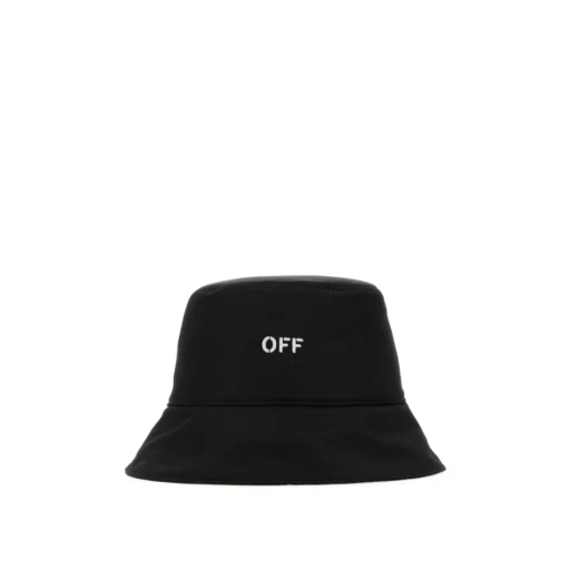Off-White Logo Embroidered Bucket Hat
