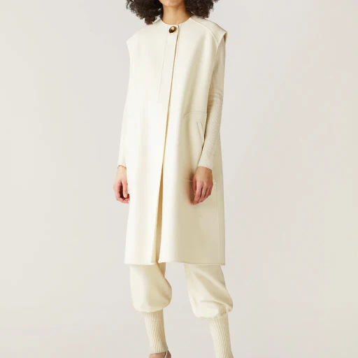 Long Cashmere Vest