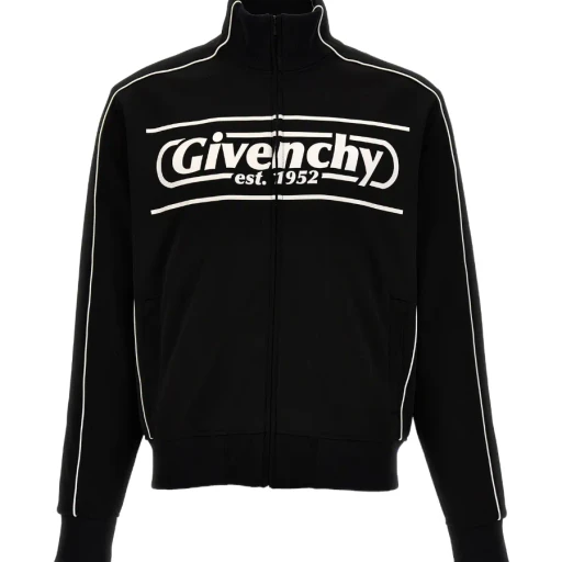 Zipper Sweater With Vertical Collar