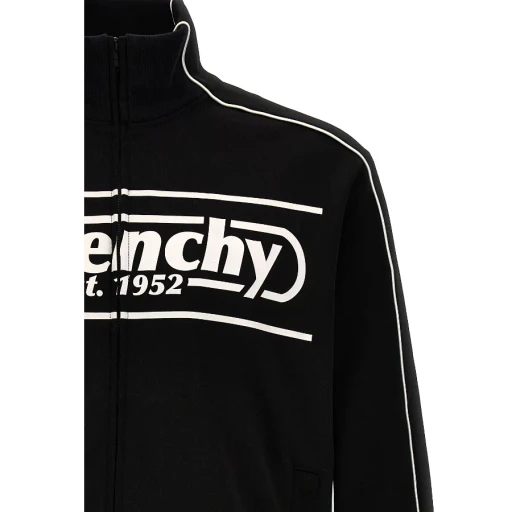Zipper Sweater With Vertical Collar
