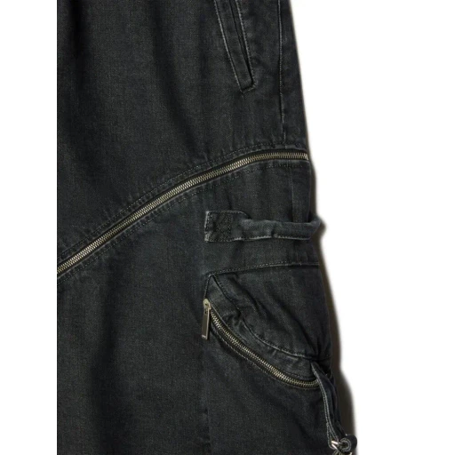 Off-White Zip Detailed Cargo Jeans