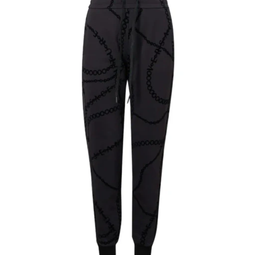 Versace Jeans Couture Chain-Printed Drawstring Track Pants