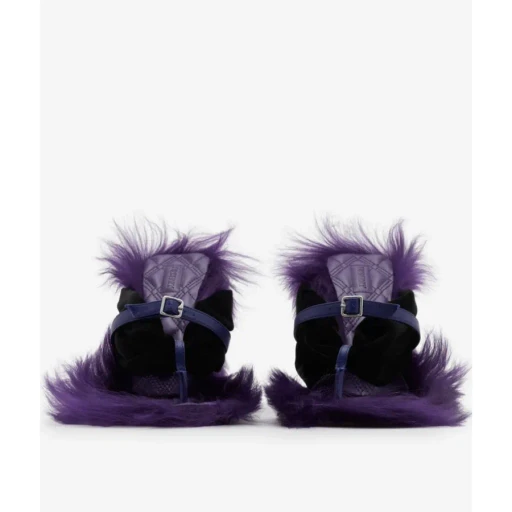 Step Post Leather Sandals
