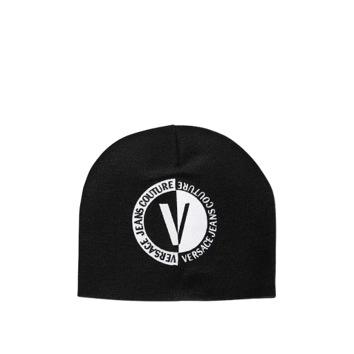 Embroidered-Logo Beanie Hat