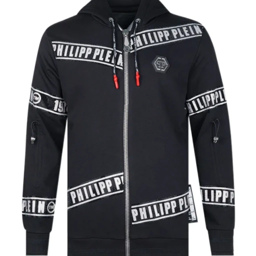Long-Sleeved Zipper Sweatshirt