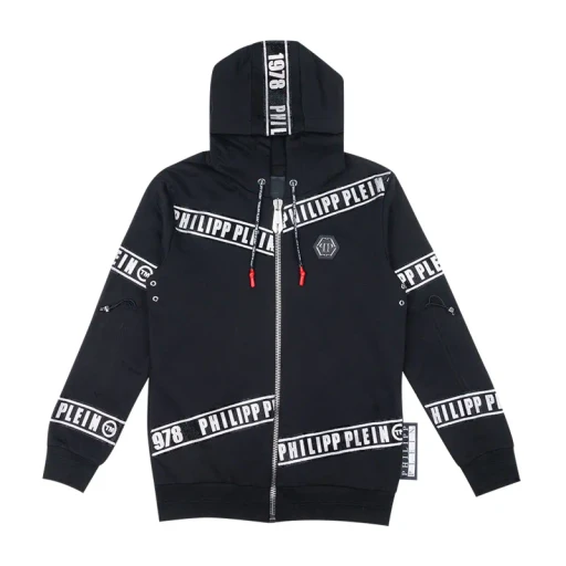 Long-Sleeved Zipper Sweatshirt
