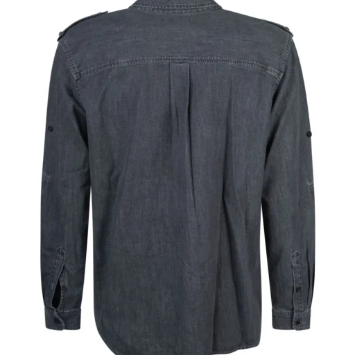 Lapel Long-Sleeved Shirt
