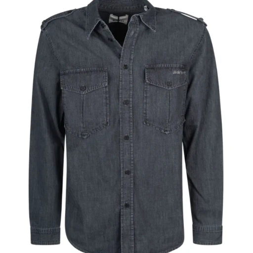 Lapel Long-Sleeved Shirt