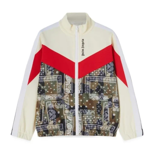 Camouflage-Print Zip-Up Jacket