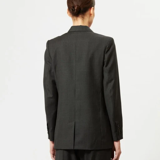 Isabel Marant Checked Double Breasted Blazer