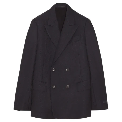 Lanvin Double-Breasted Long-Sleeved Jacket
