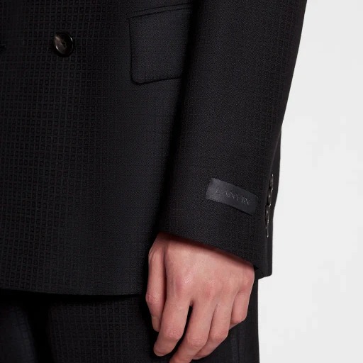 Lanvin Double-Breasted Long-Sleeved Jacket