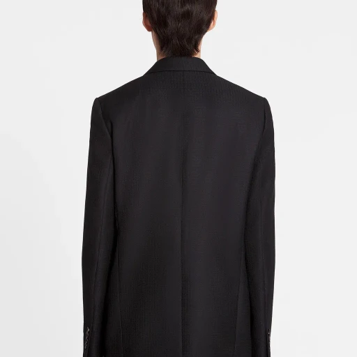 Lanvin Double-Breasted Long-Sleeved Jacket