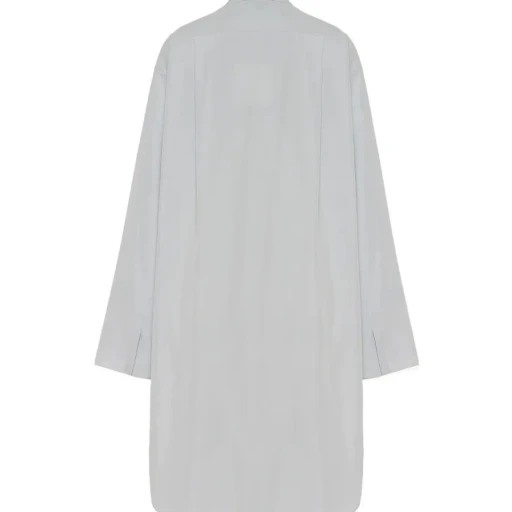 Long-Sleeve Silk Shirt