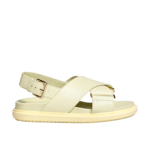 Light Yellow Leather Fussbett