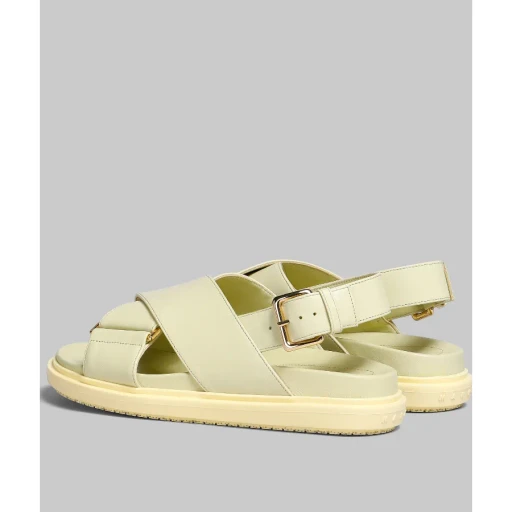 Light Yellow Leather Fussbett