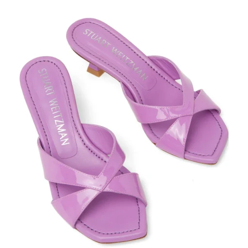 Open-Toed Cross-Band Slippers