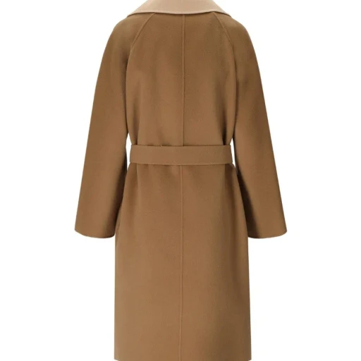 Waist Waist Long-Sleeved Double-Sided Coat