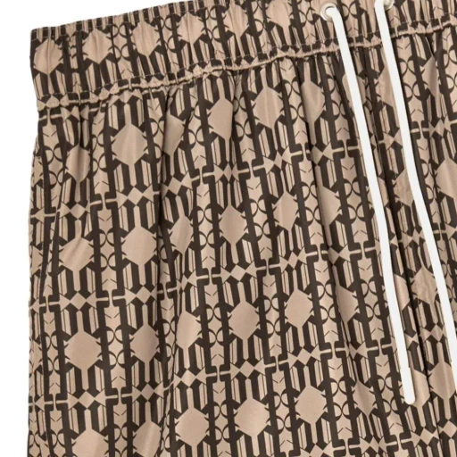 Monogram-Print Swim Shorts