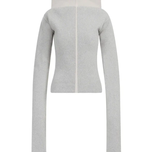Rick Owens High-Neck Knitted Pullover