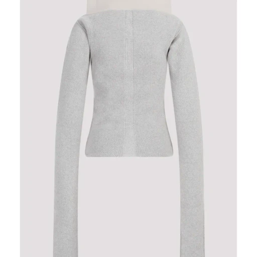 Rick Owens High-Neck Knitted Pullover
