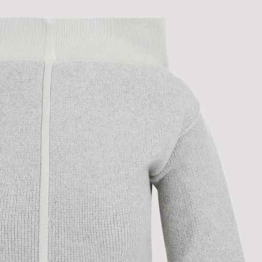 Rick Owens High-Neck Knitted Pullover