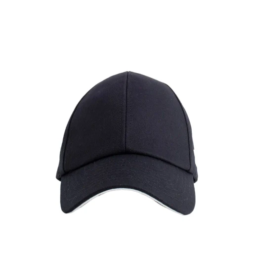 CourrÈGes Narrow Brim Logo Patch Baseball Cap