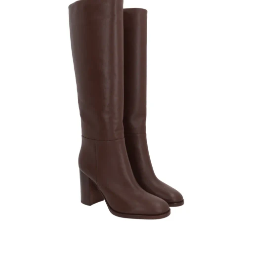 Thick-Heeled Boots