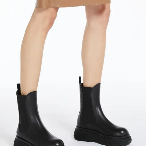 Thick-Soled Short Boots