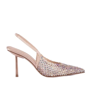 Le Silla Gilda Embellished Slingback Pumps