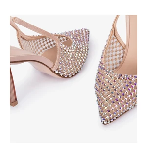 Le Silla Gilda Embellished Slingback Pumps