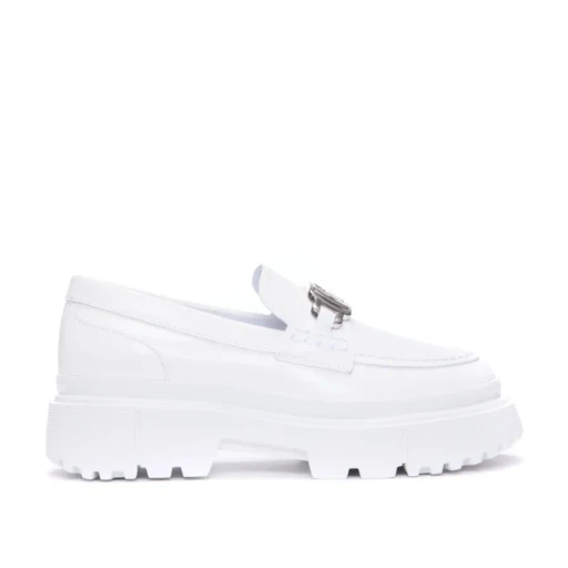 Logo-Buckle 55Mm Platform Loafers