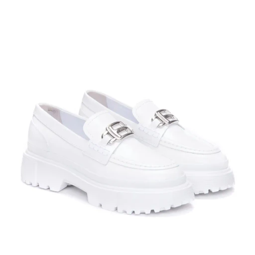 Logo-Buckle 55Mm Platform Loafers