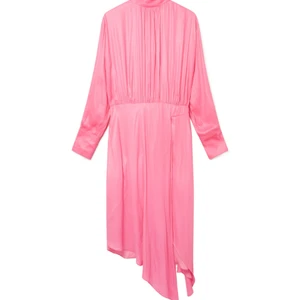 Stella Mccartney Tie-Detailed Asymmetric Long Dress