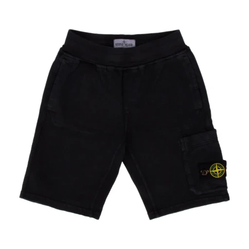 Compass-Patch Cargo Shorts