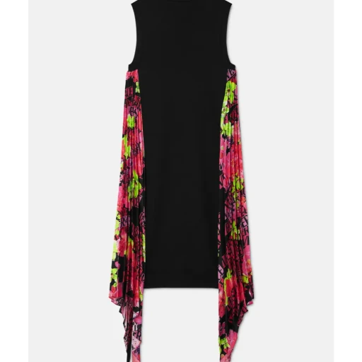 Versace Orchid Printed Dress