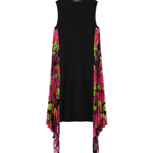 Versace Orchid Printed Dress