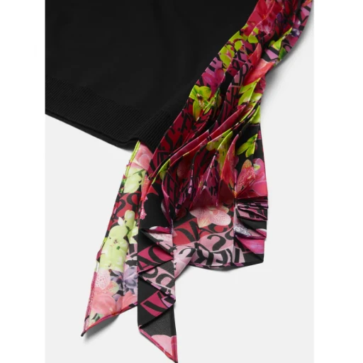Versace Orchid Printed Dress