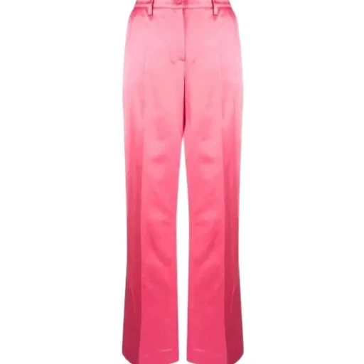 Wide-Leg Tailored Casual Pants