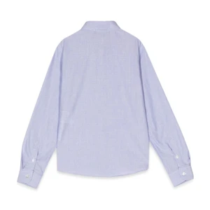 Embroidered-Logo Polka-Dot Shirt