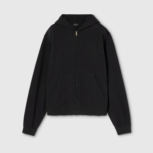 Cashmere Blend Zip Jacket With Print