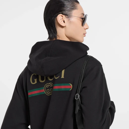 Cashmere Blend Zip Jacket With Print