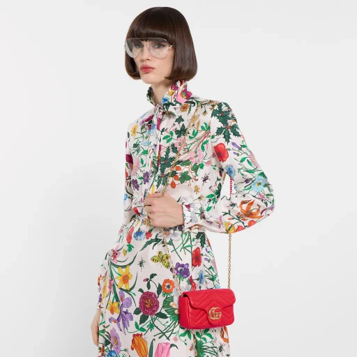Gg Marmont Mini Shoulder Bag