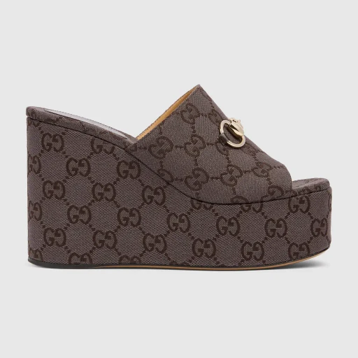 Wedge Sandal With Horsebit