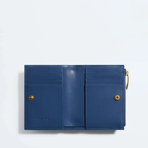 Intrecciato Small Bi-Fold Wallet