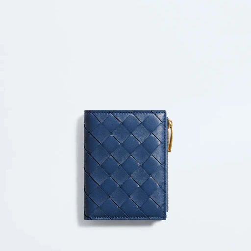 Intrecciato Small Bi-Fold Wallet